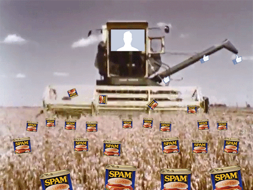 Facebook spam reaction GIF